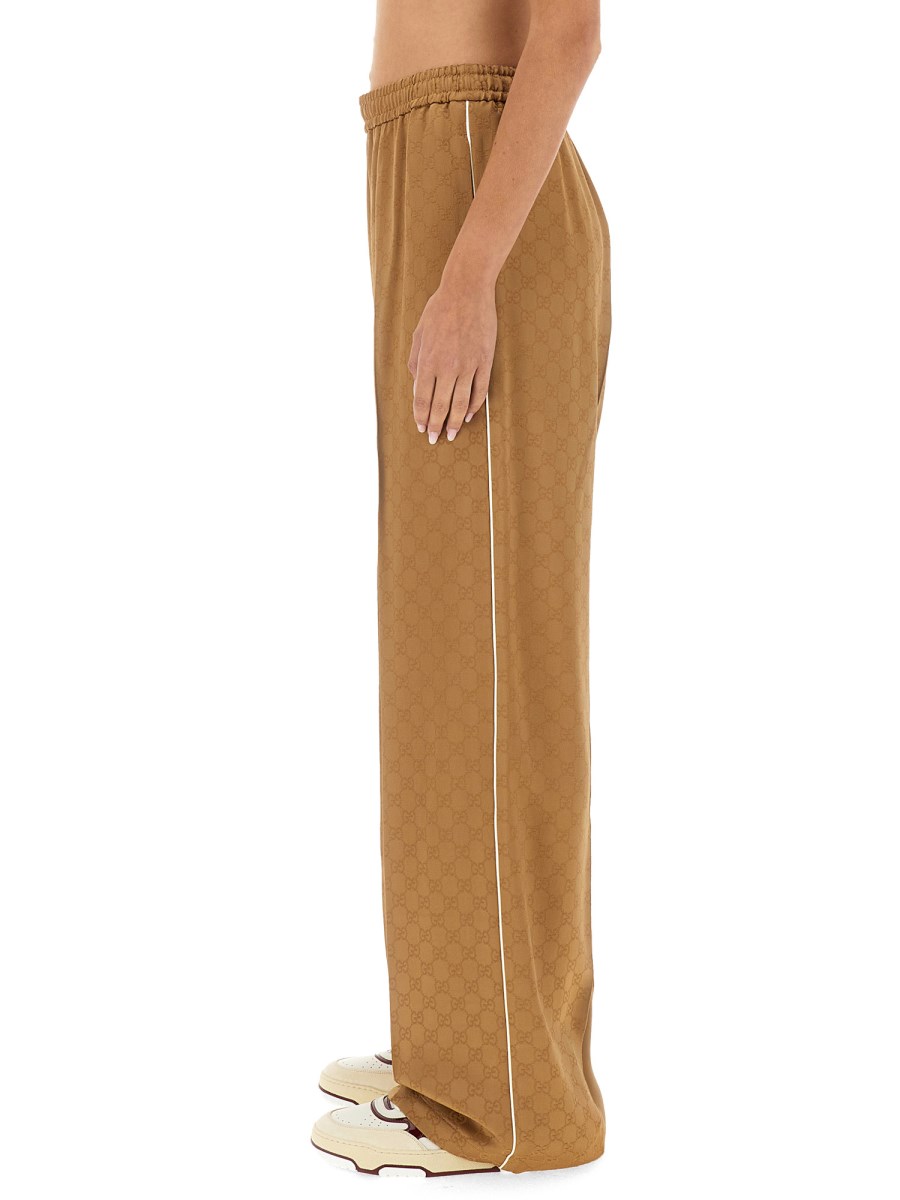 GUCCI PANTALONE IN JACQUARD GG