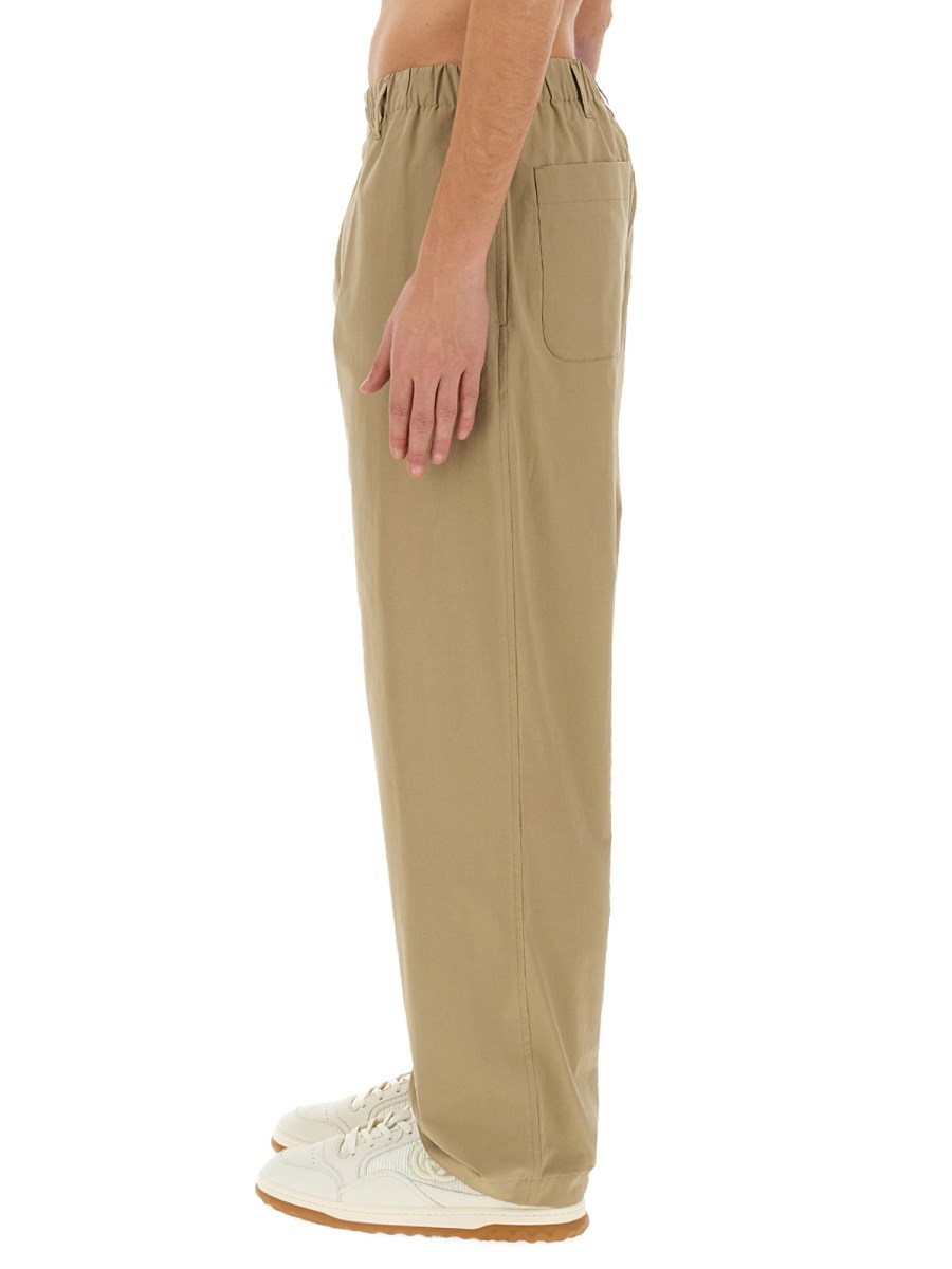 GUCCI PANTALONE IN POPELINE DI COTONE PESANTE