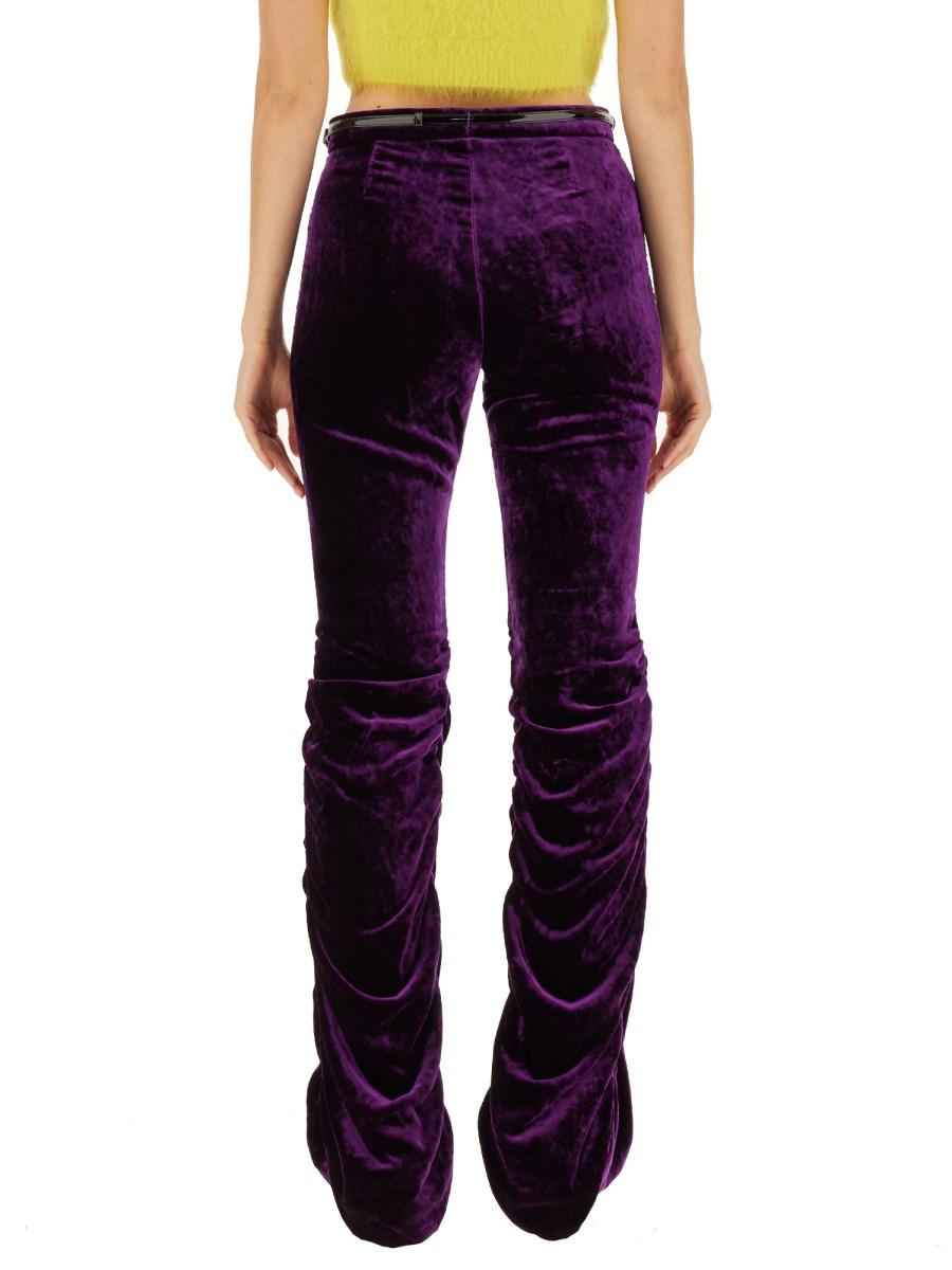 GUCCI PANTALONE IN VELLUTO