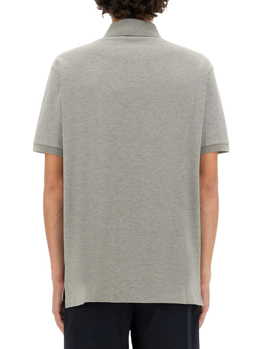 GUCCI POLO IN COTONE CON DETTAGLIO WEB