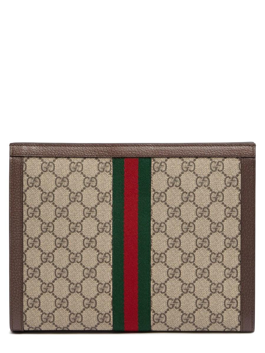 GUCCI POUCH OPHIDIA IN TESSUTO GG