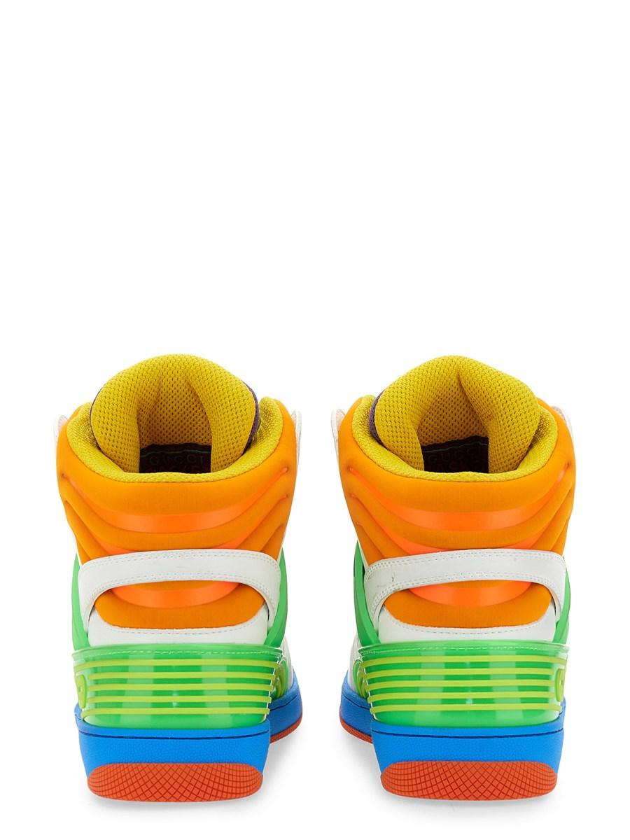 GUCCI SNEAKER ALTA GUCCI BASKET IN DEMETRA