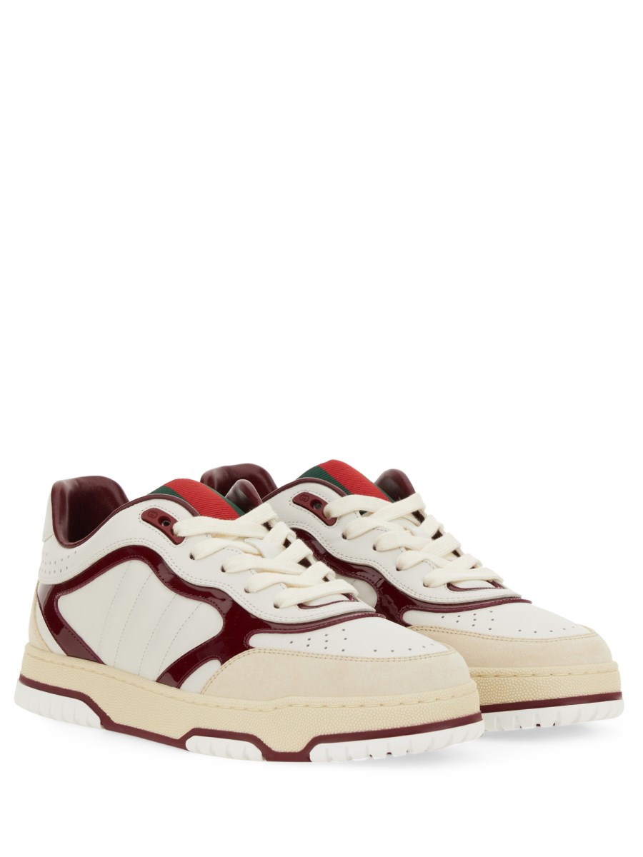 GUCCI SNEAKER GUCCI RE-WEB IN PELLE