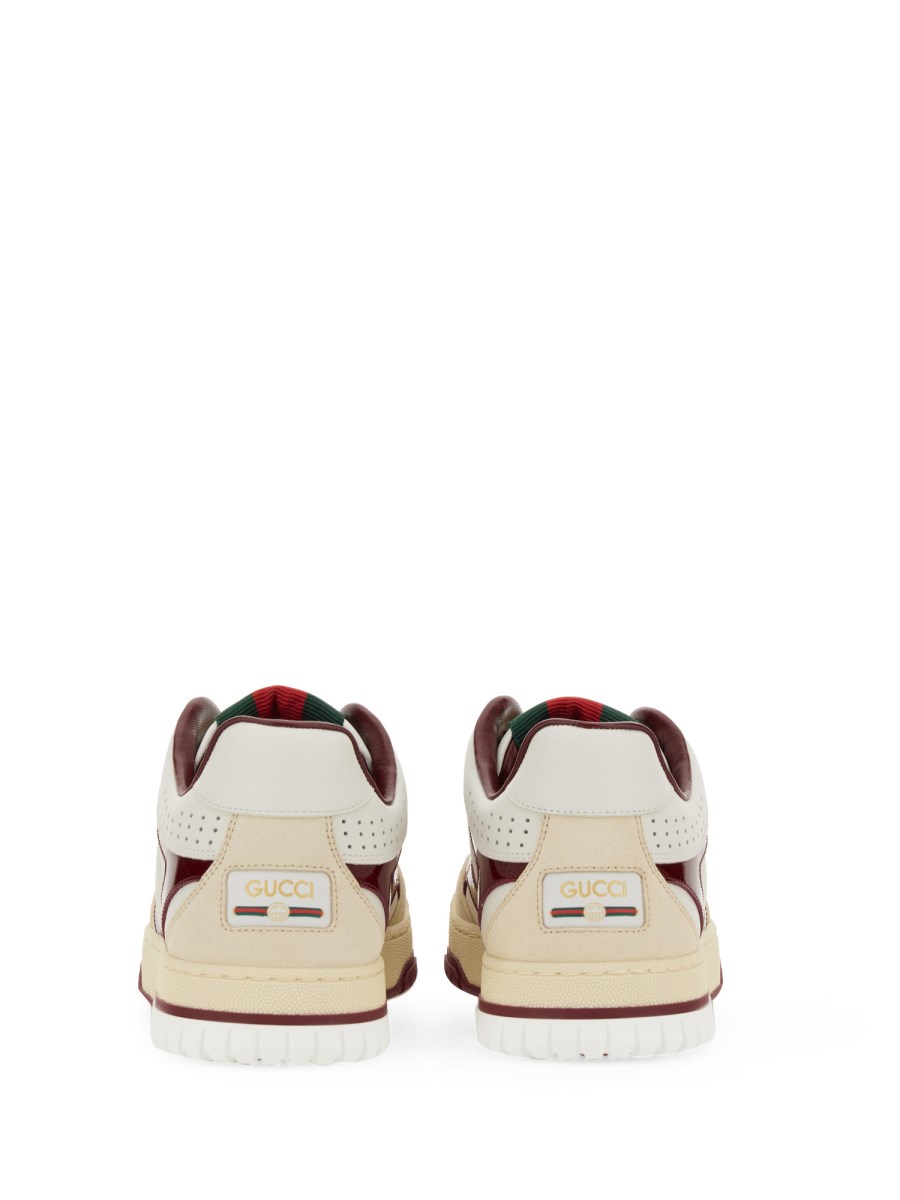 GUCCI SNEAKER GUCCI RE-WEB IN PELLE