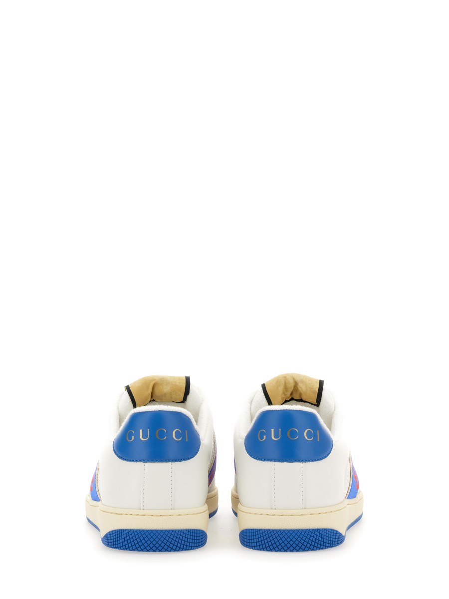 GUCCI SNEAKER IN PELLE CON LOGO