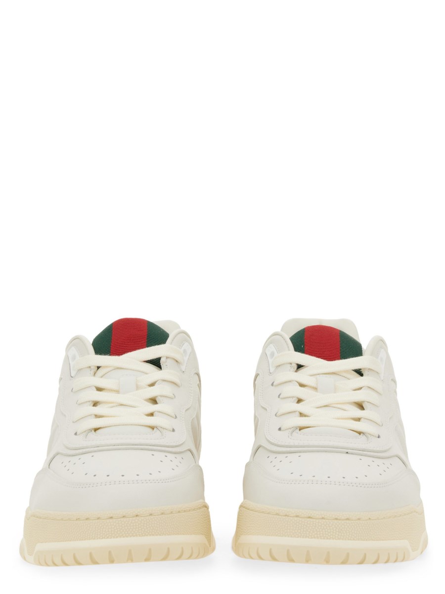 GUCCI SNEAKER RE-WEB IN PELLE