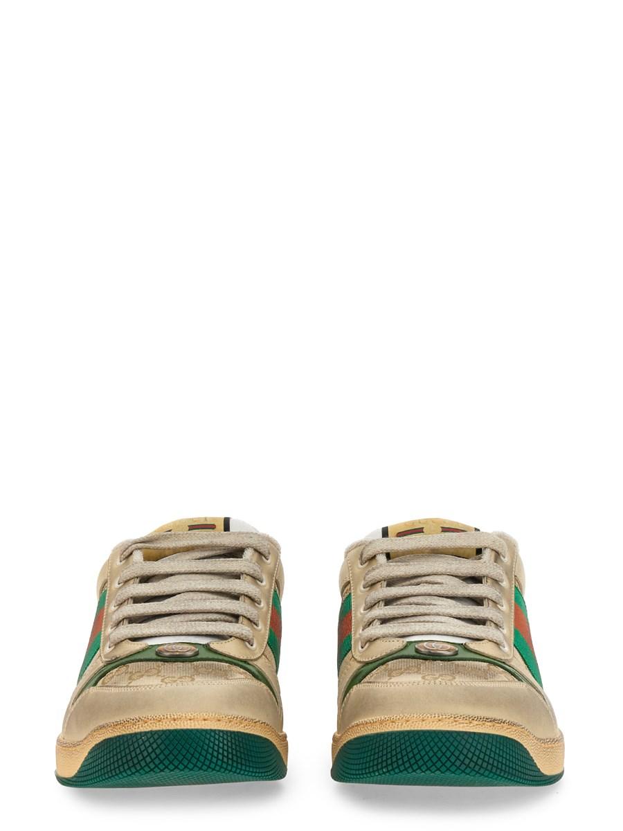 GUCCI SNEAKER SCREENER GG IN PELLE