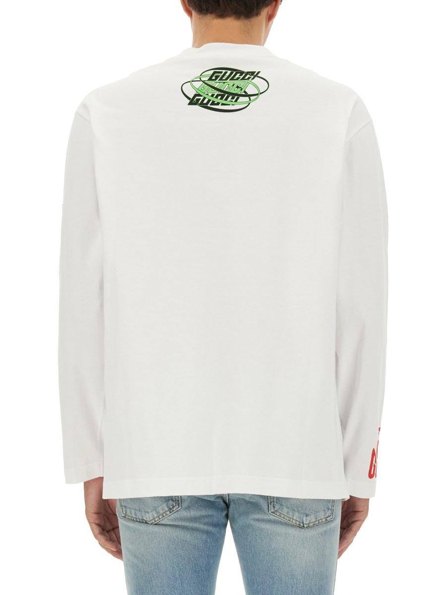 GUCCI T-SHIRT IN JERSEY DI COTONE