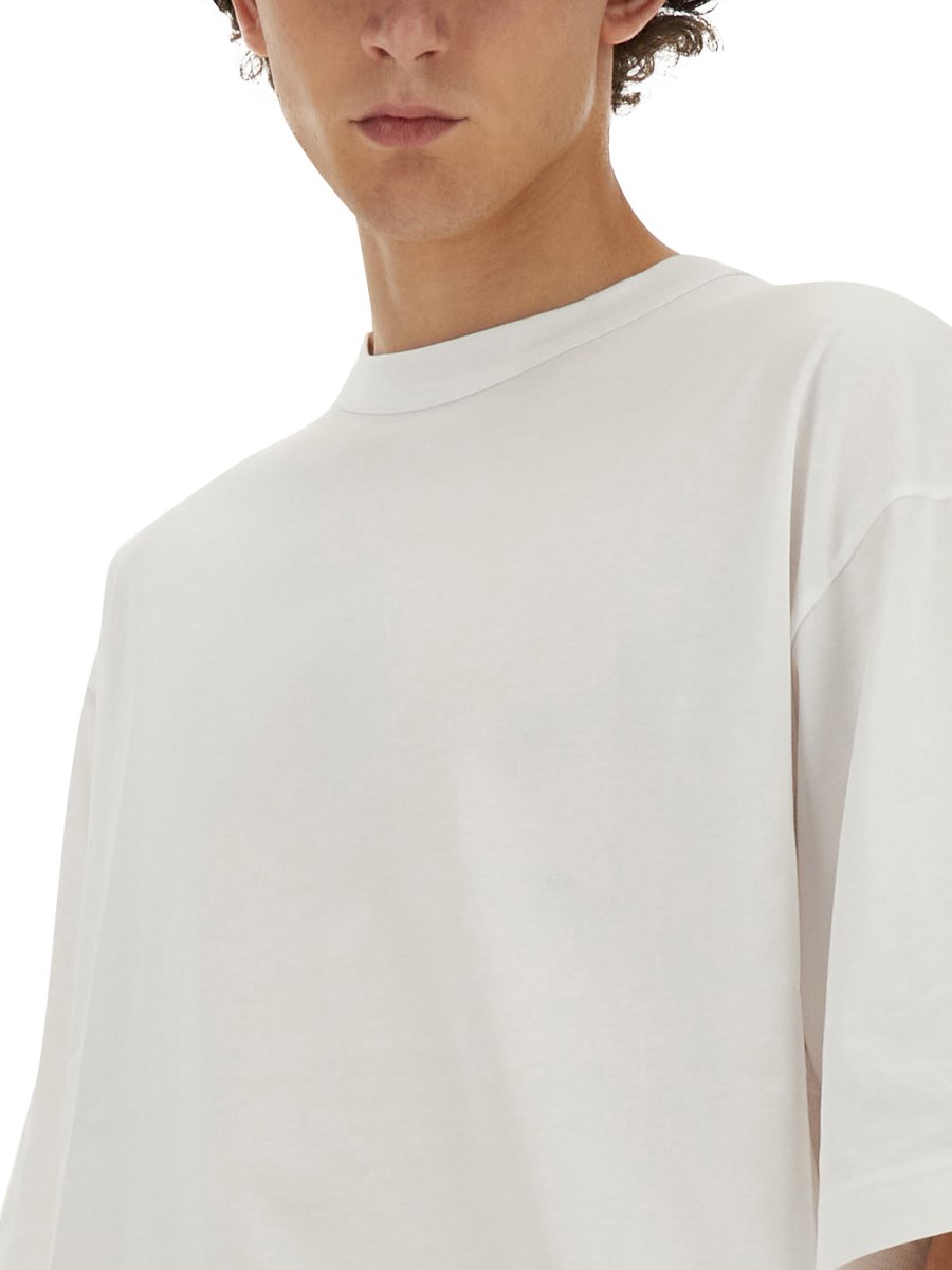 GUCCI T-SHIRT IN JERSEY DI COTONE CON RICAMO