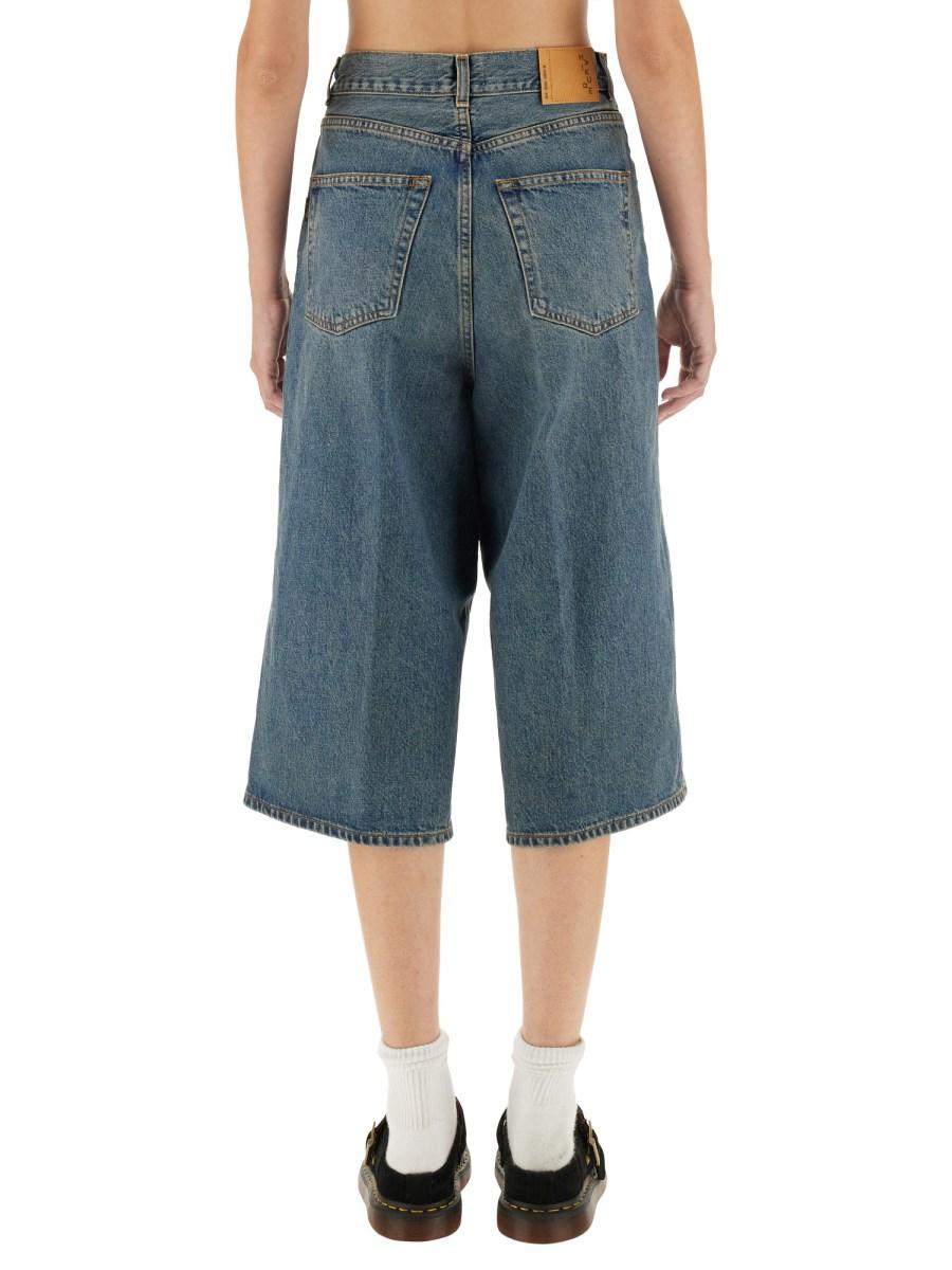 HAIKURE BERMUDA BELLE IN DENIM DI COTONE