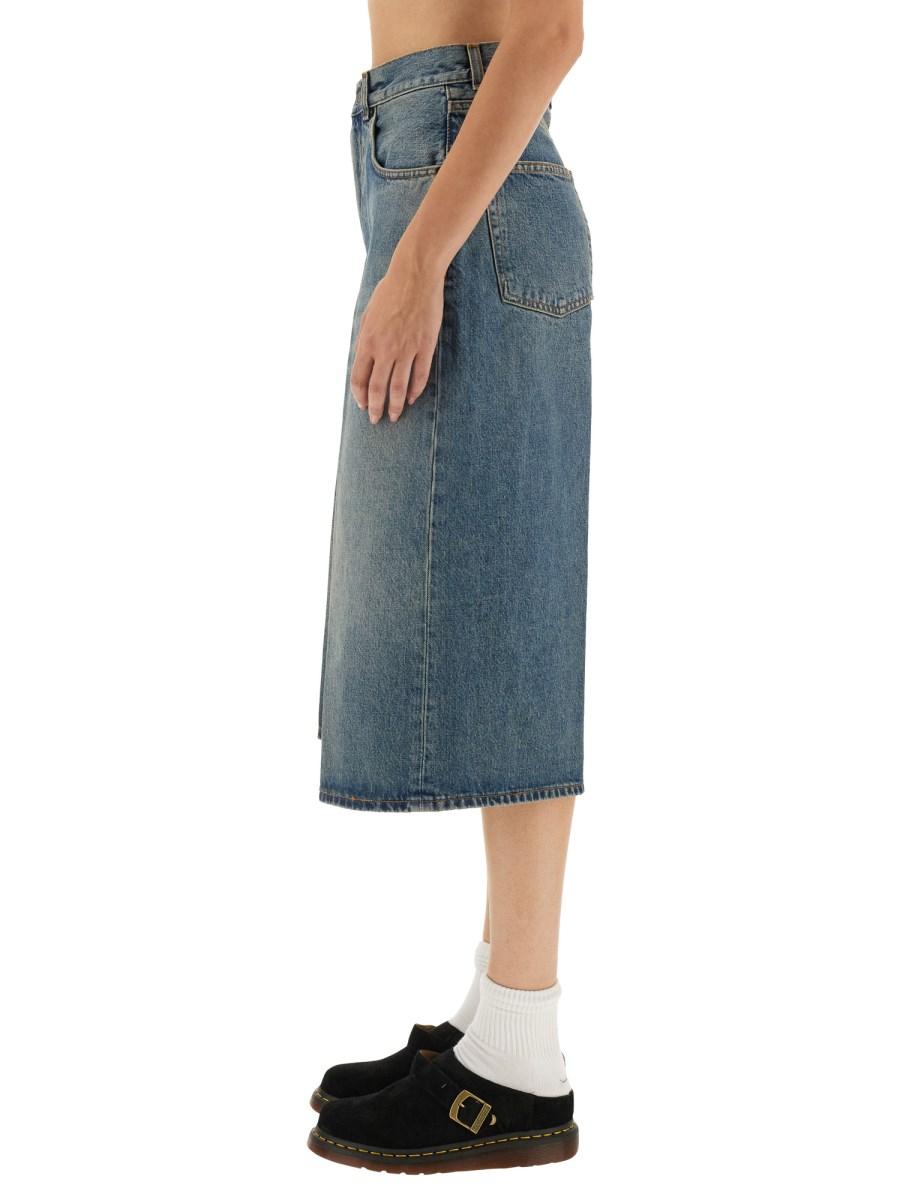 HAIKURE BERMUDA BELLE IN DENIM DI COTONE