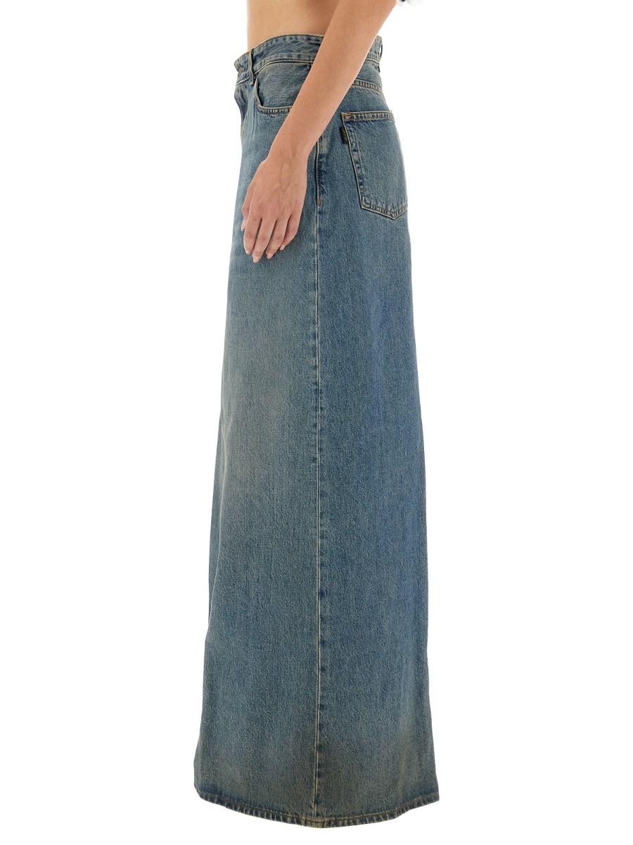 HAIKURE JEANS BIG BETHANY IN DENIM DI COTONE