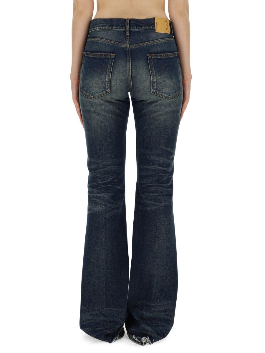 HAIKURE JEANS FLORA VINTAGE IN DENIM DI COTONE