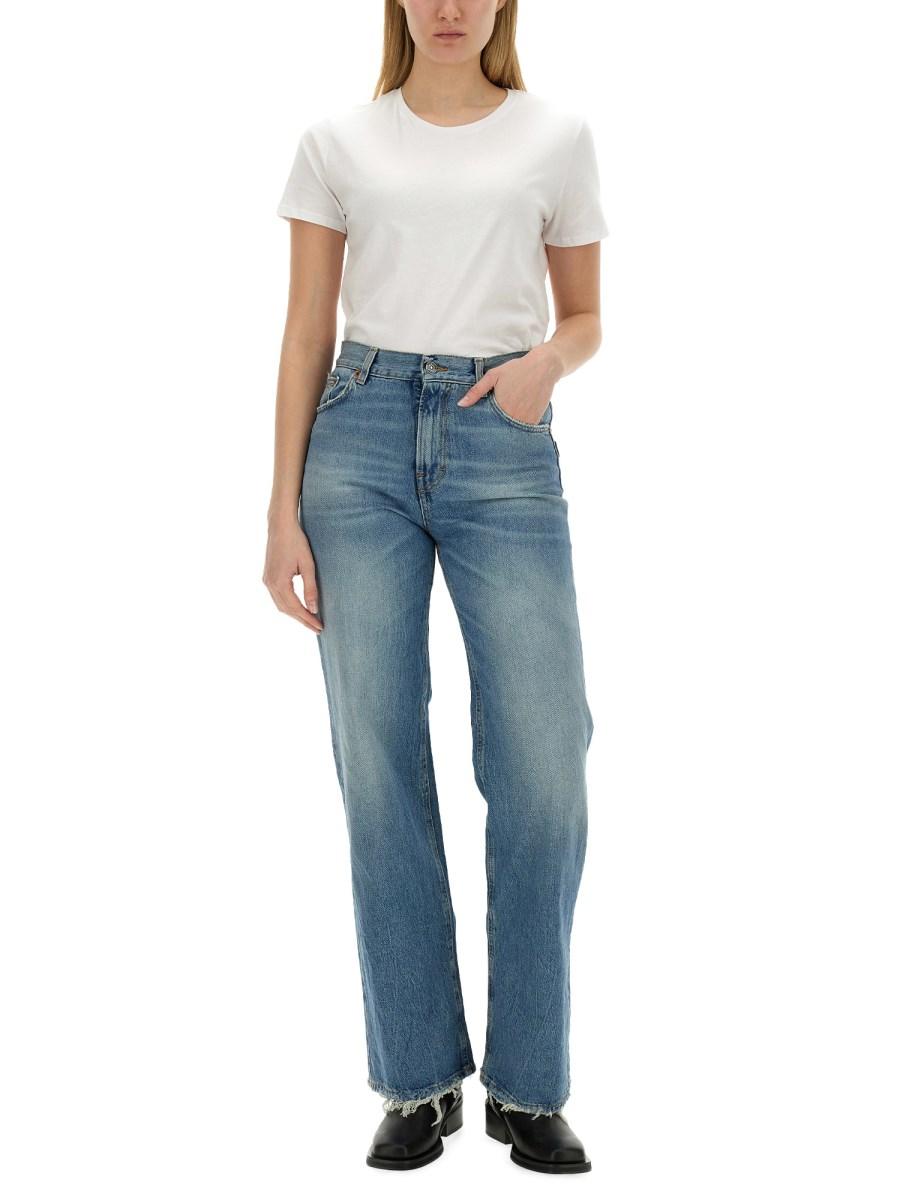 HAIKURE JEANS "KOREA" IN DENIM DI COTONE
