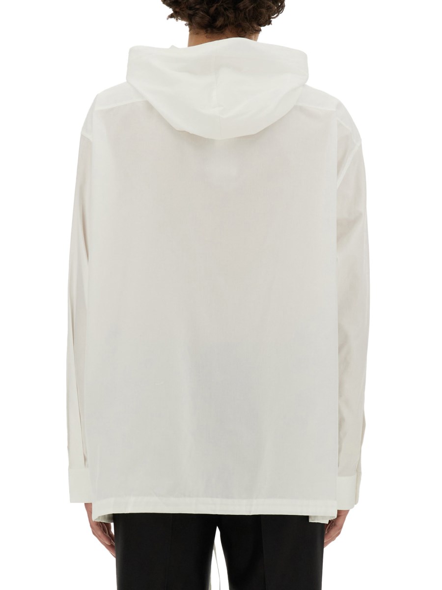 HELMUT LANG CAMICIA CON CAPPUCCIO