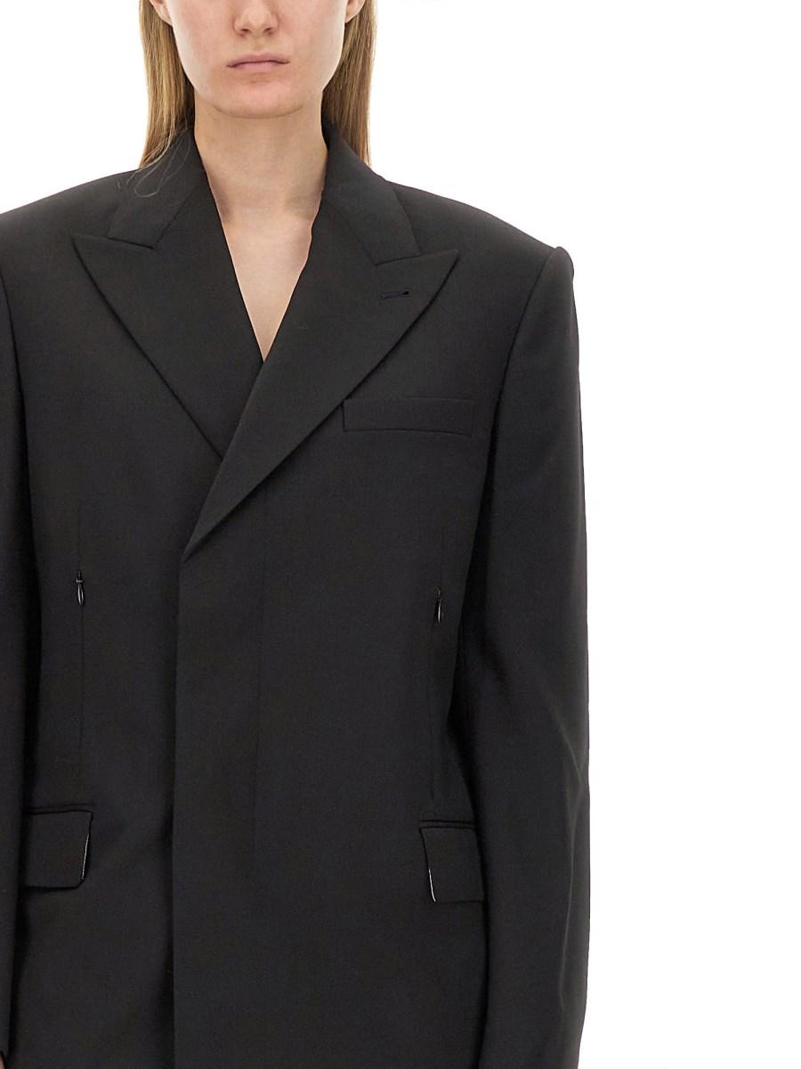 HELMUT LANG GIACCA OVERSIZE FIT IN LANA