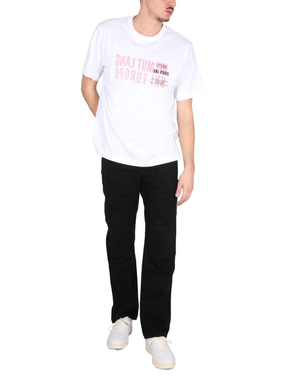 HELMUT LANG JEANS CARPENTER IN DENIM DI COTONE