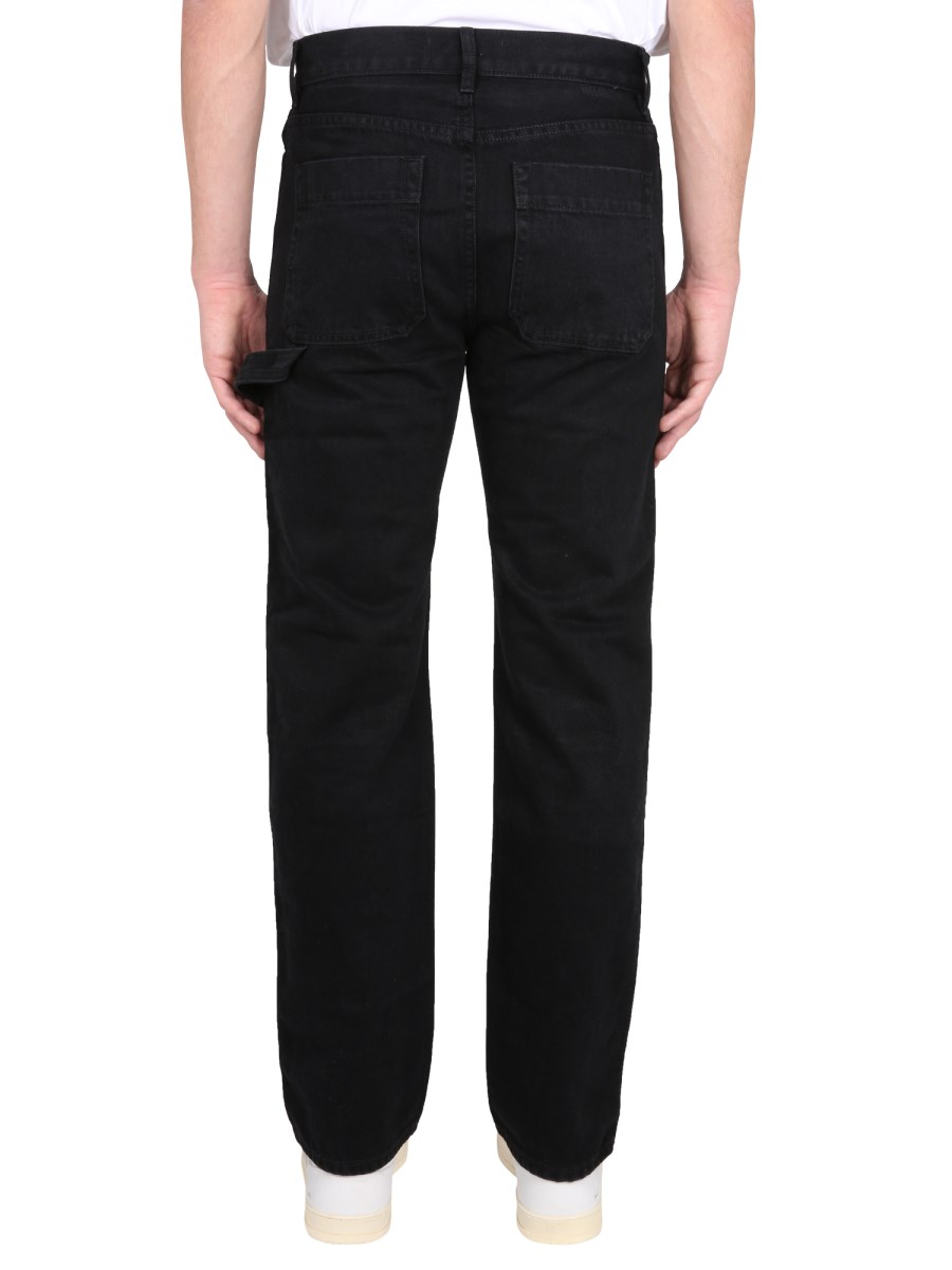 HELMUT LANG JEANS CARPENTER IN DENIM DI COTONE
