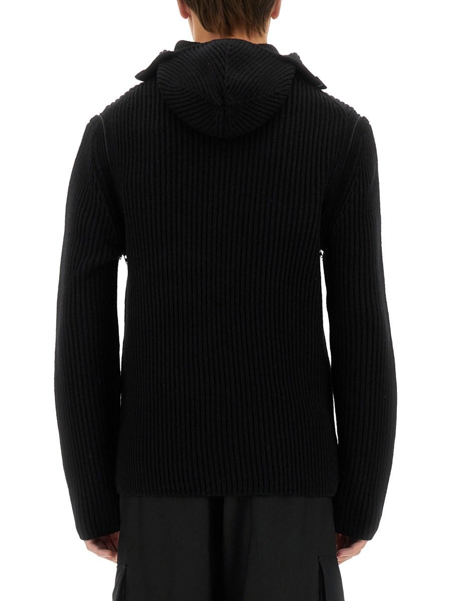 HELMUT LANG MAGLIA SAFETY BALACLAVA IN LANA