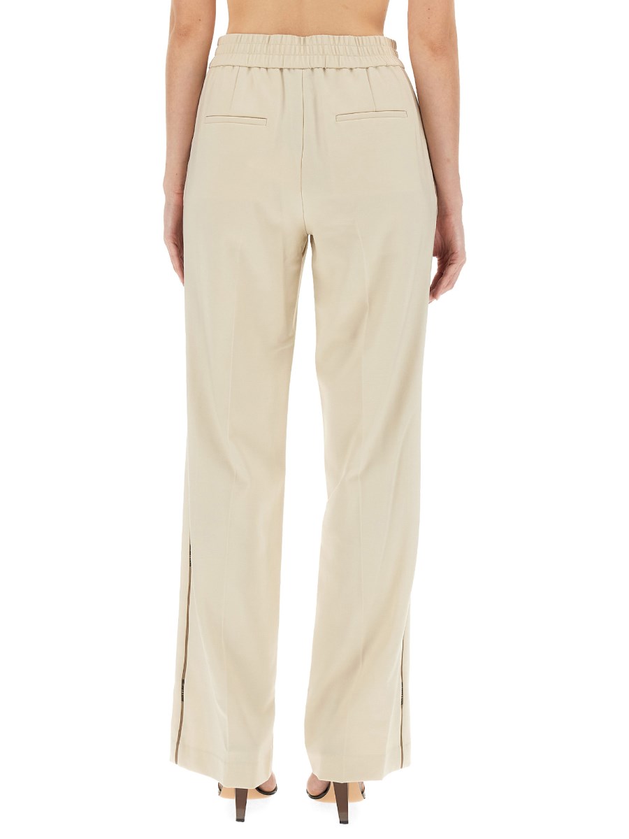 HELMUT LANG PANTALONE WIDE LEG IN LANA