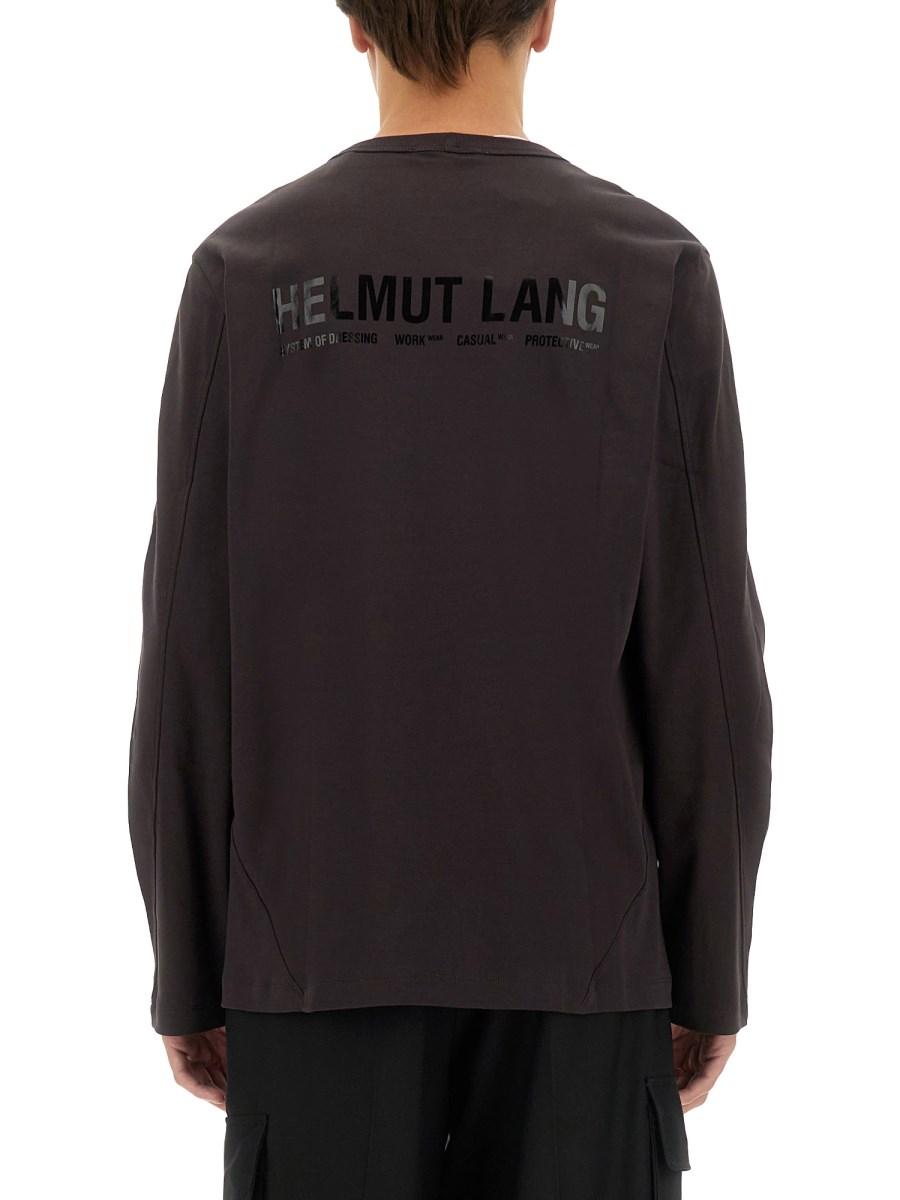 HELMUT LANG T-SHIRT APEX IN JERSEY DI COTONE