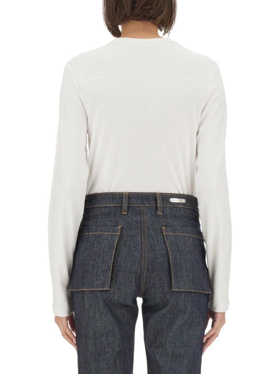 HELMUT LANG T-SHIRT CON LOGO