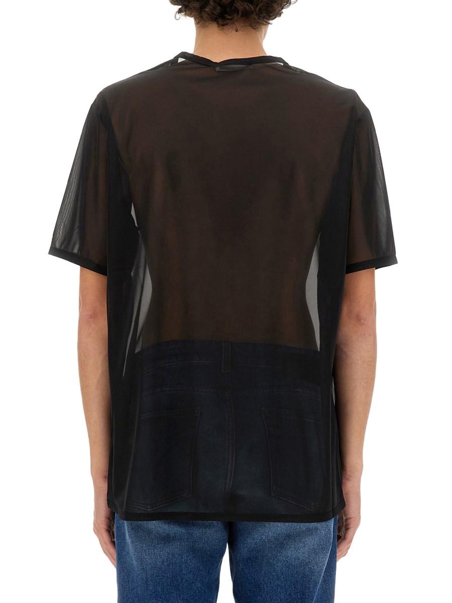 HELMUT LANG T-SHIRT CON LOGO