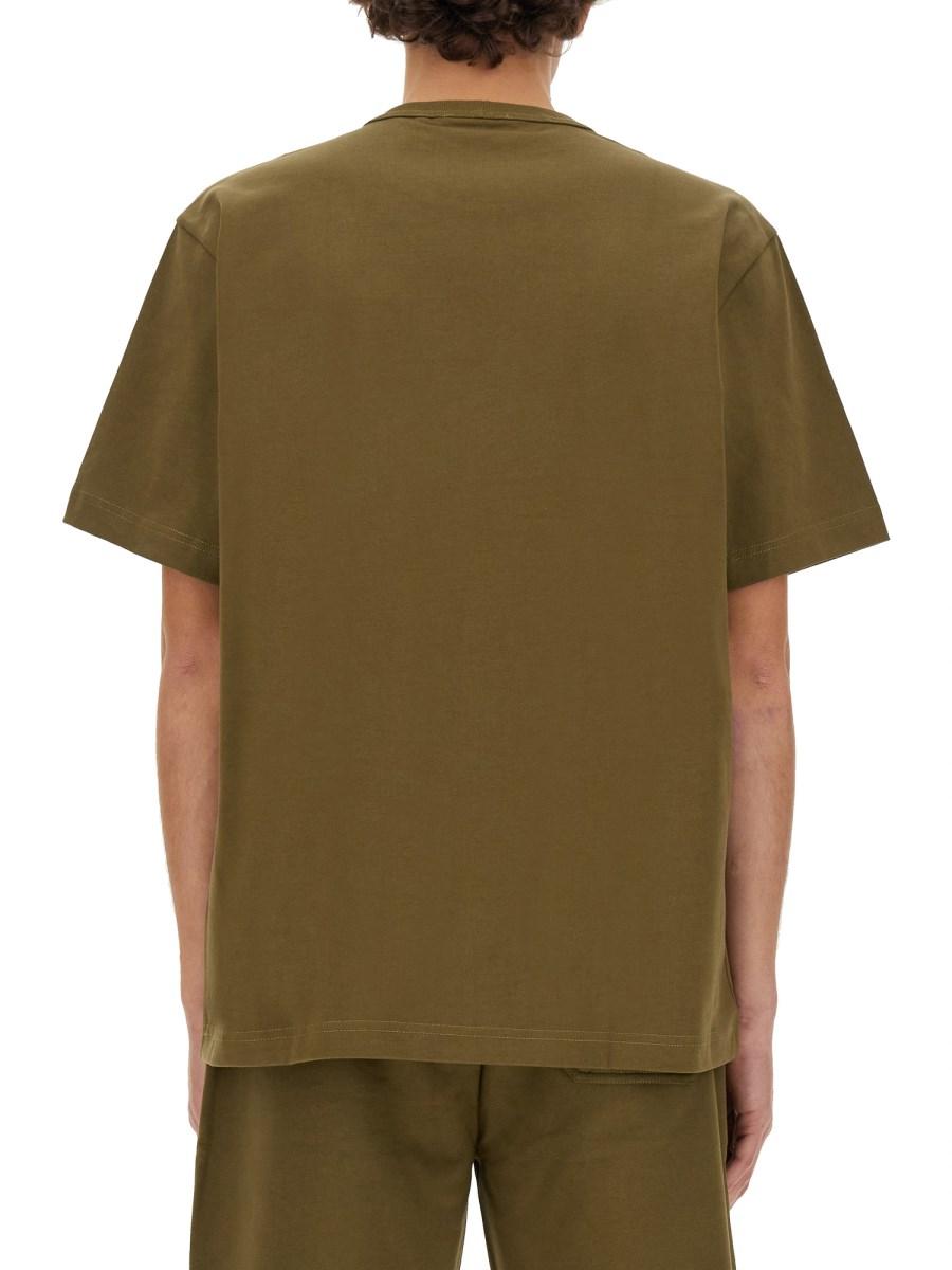 HELMUT LANG T-SHIRT CON STAMPA LOGO