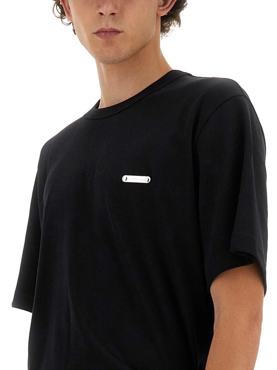 HELMUT LANG T-SHIRT METAL LOGO