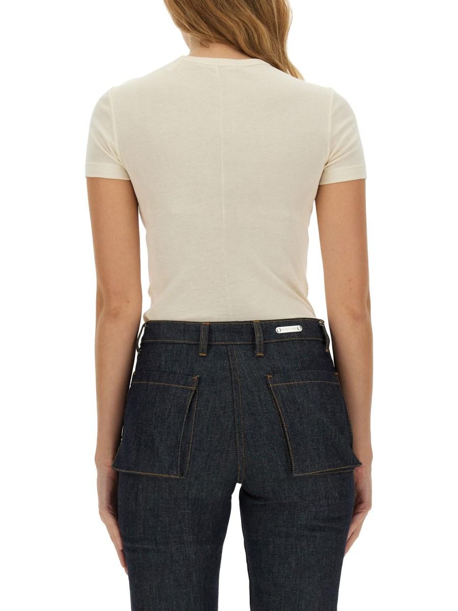 HELMUT LANG T-SHIRT SLIM FIT IN MODAL