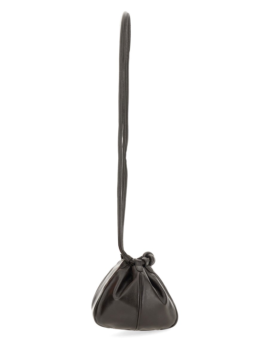 HEREU BORSA GLOBUS MINI IN PELLE