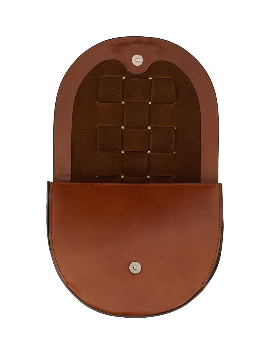 HEREU BORSA SINIA IN PELLE