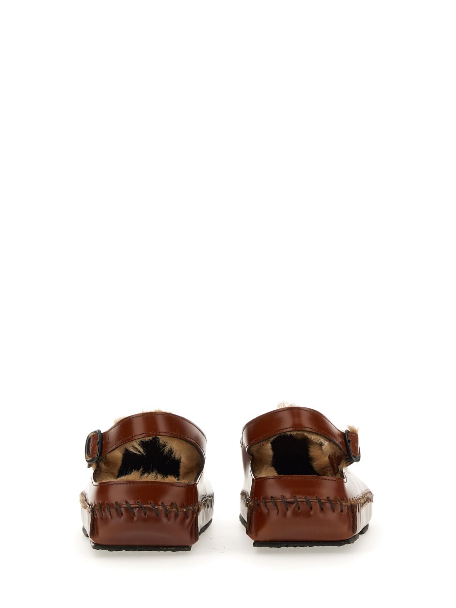 HEREU SLINGBACK CARGOL SHEARLING