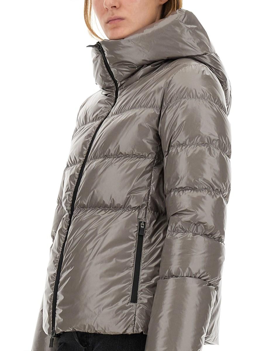 HERNO GIACCA LAMINAR IN GLAZED RIPSTOP 2L