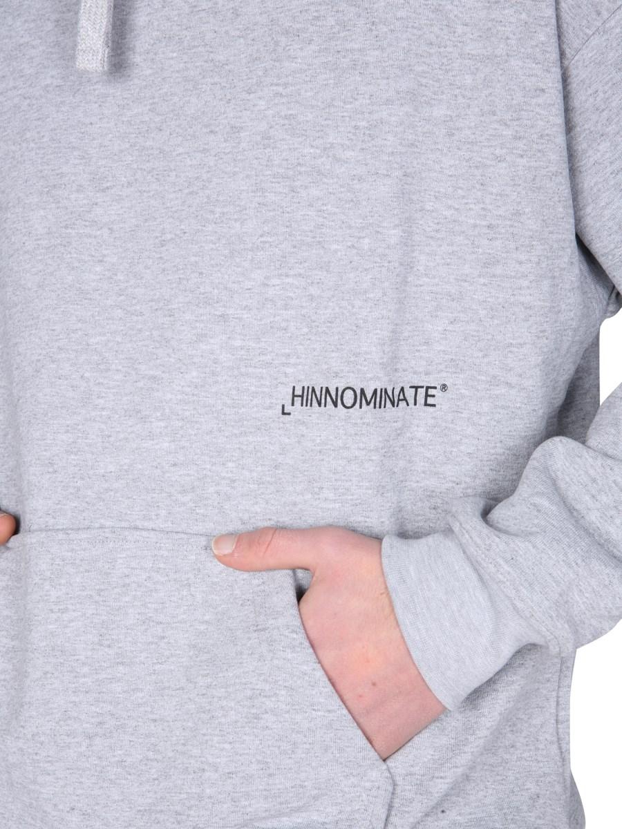 HINNOMINATE FELPA IN COTONE CON LOGO