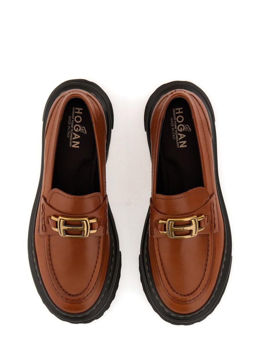 HOGAN MOCASSINO H619 IN PELLE