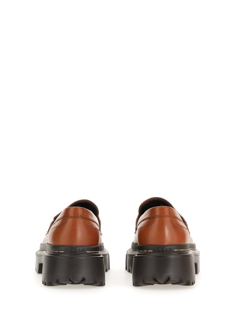 HOGAN MOCASSINO H619 IN PELLE