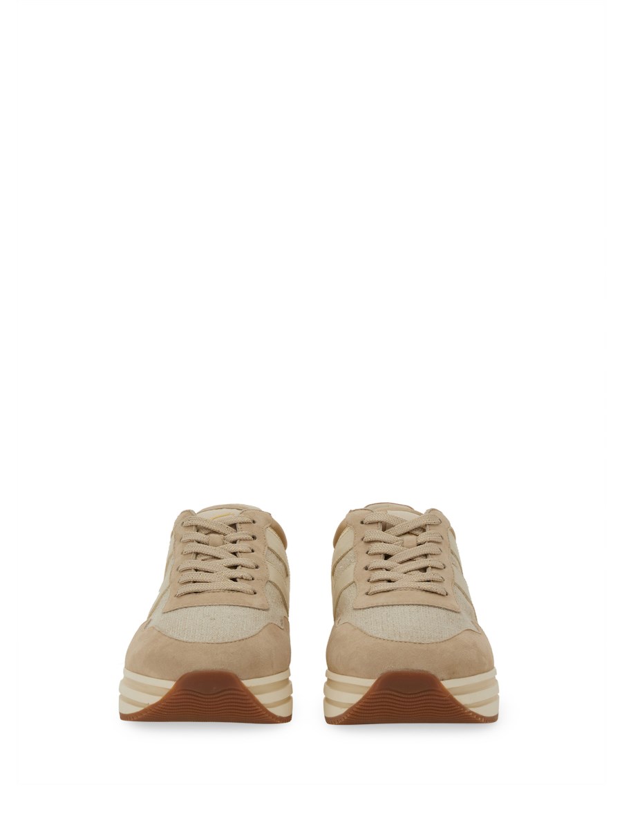 HOGAN SNEAKER MIDI H222 IN PELLE