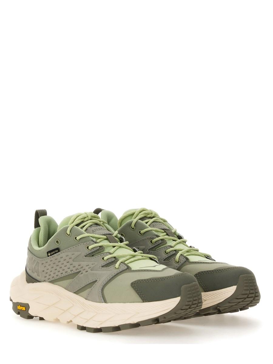 HOKA ONE ONE SNEAKER "ANACAPALOW" IN PELLE LEGGERA