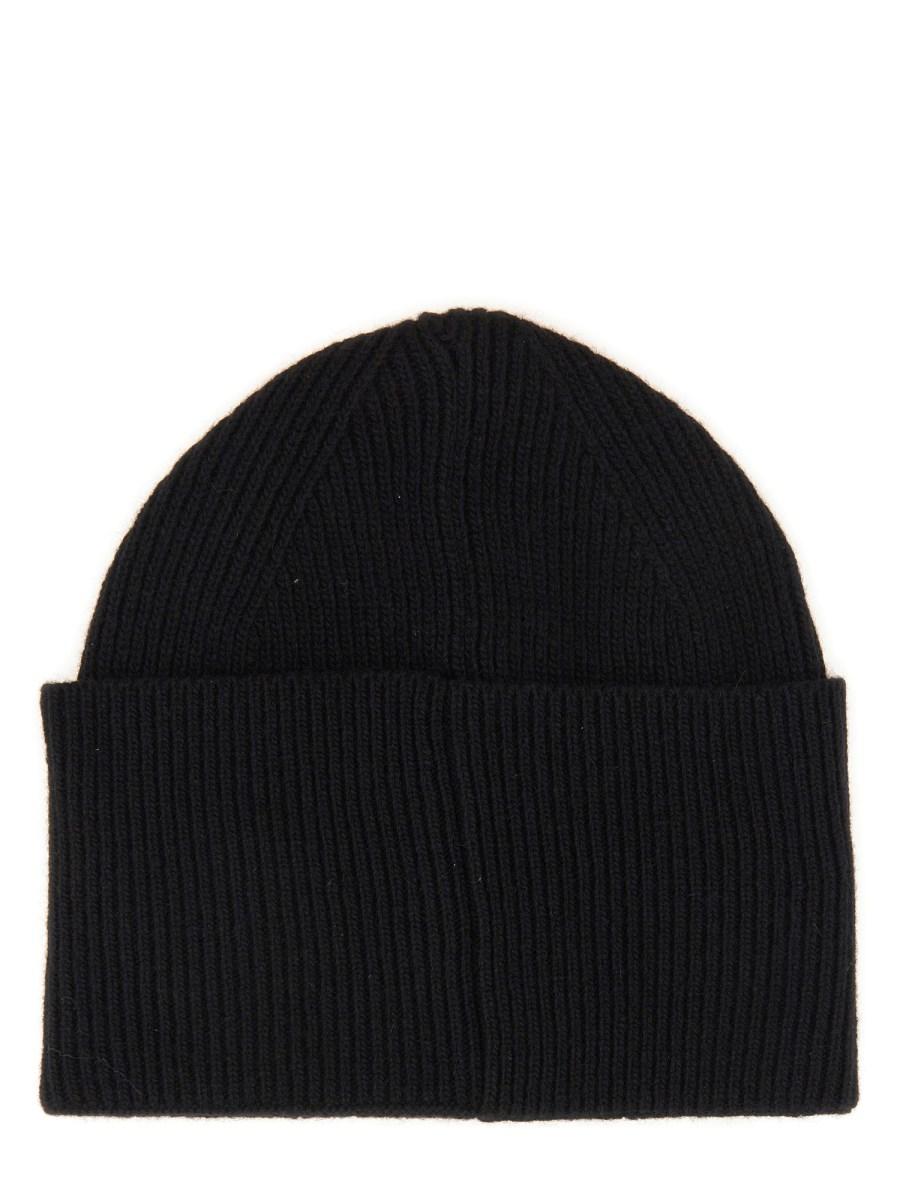 HUGO CAPPELLO BEANIE IN LANA CON LOGO