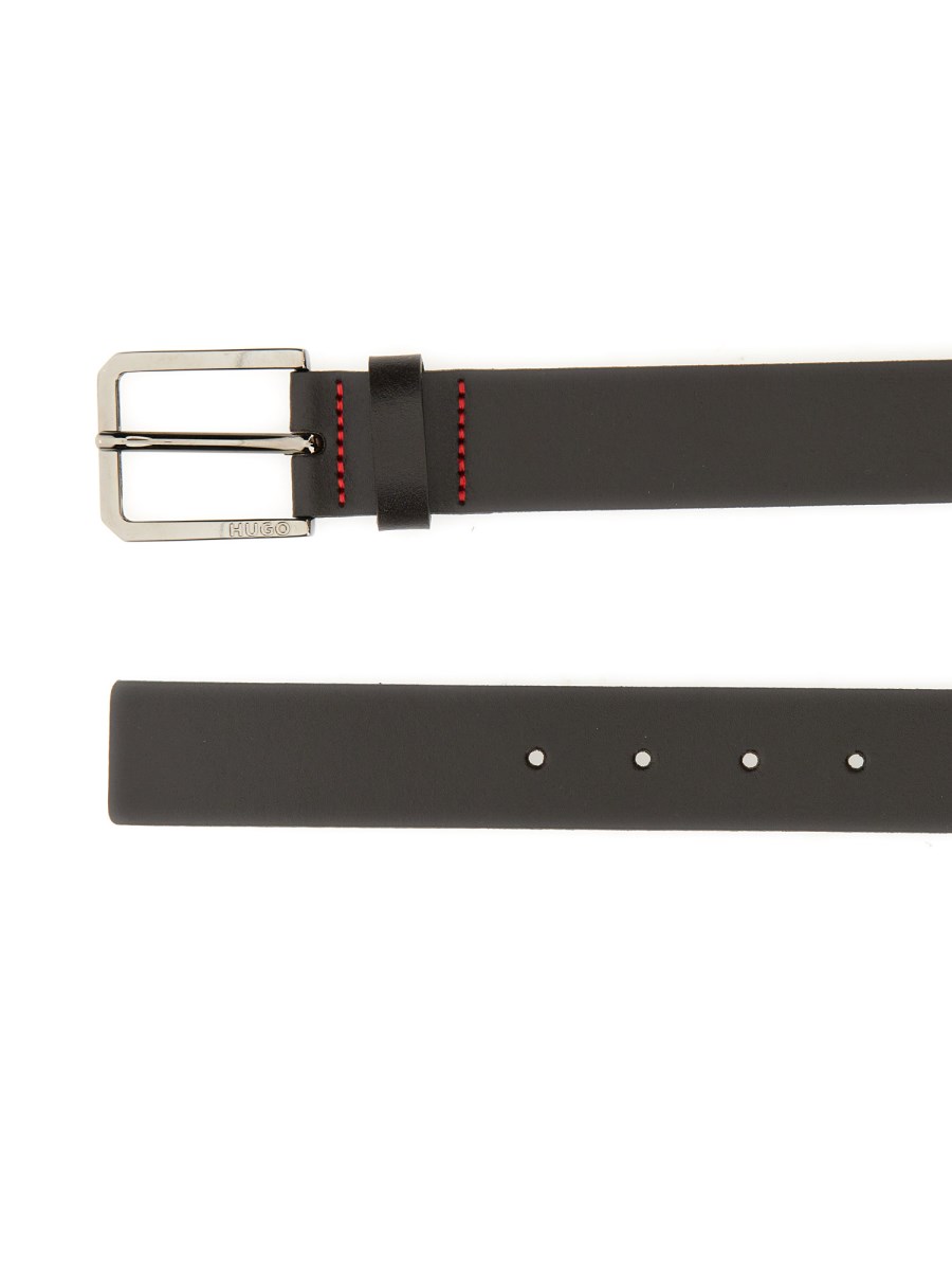 HUGO CINTURA IN PELLE CON FIBBIA