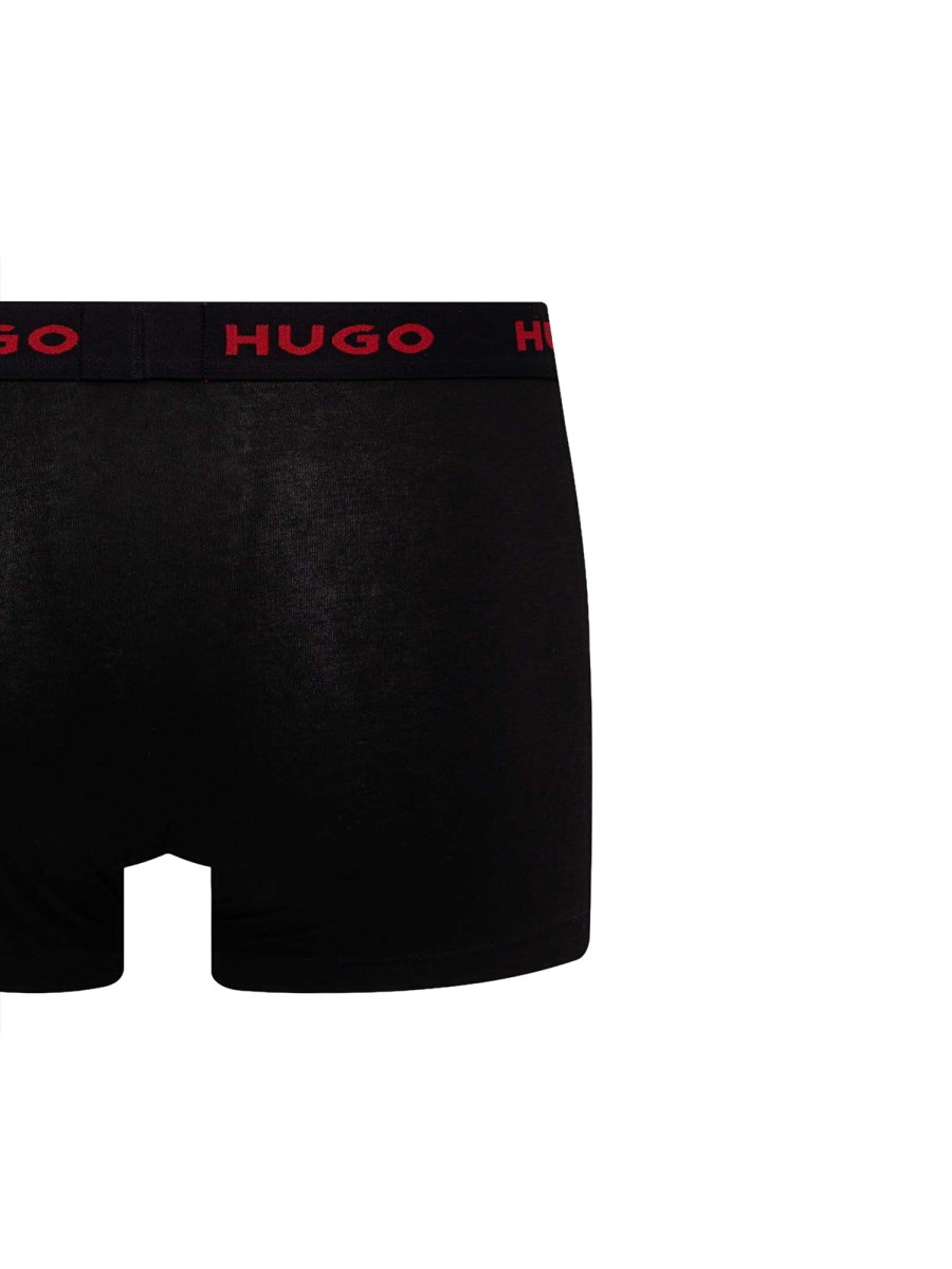HUGO CONFEZIONE DA TRE BOXER CON LOGO