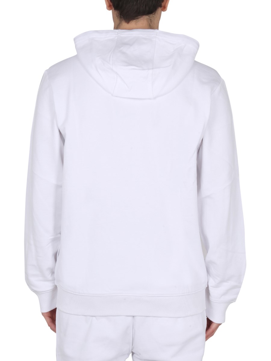 HUGO FELPA DAPLE IN COTONE CON RICAMO LOGO