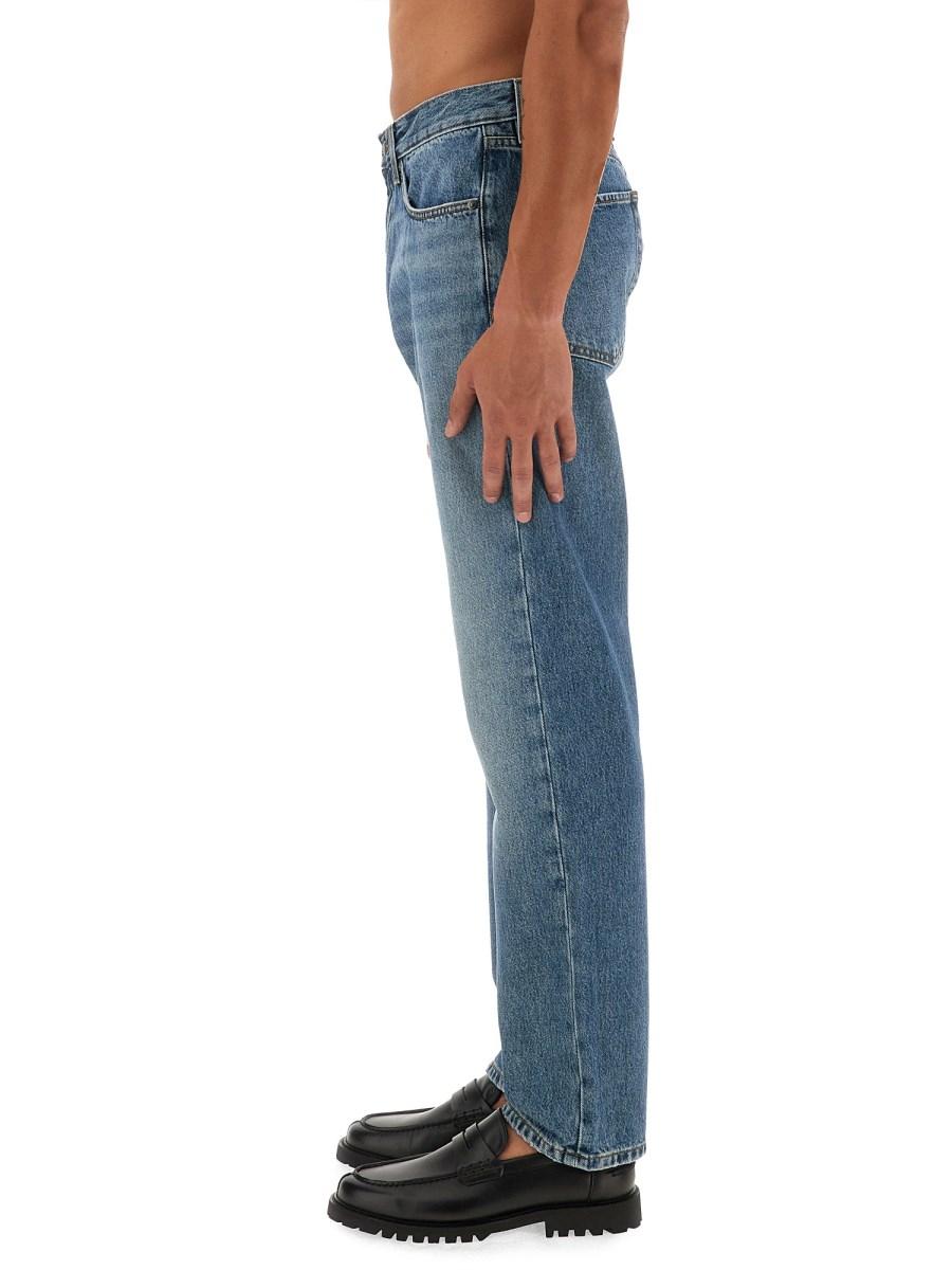 HUGO JEANS REGULAR FIT IN DENIM DI COTONE