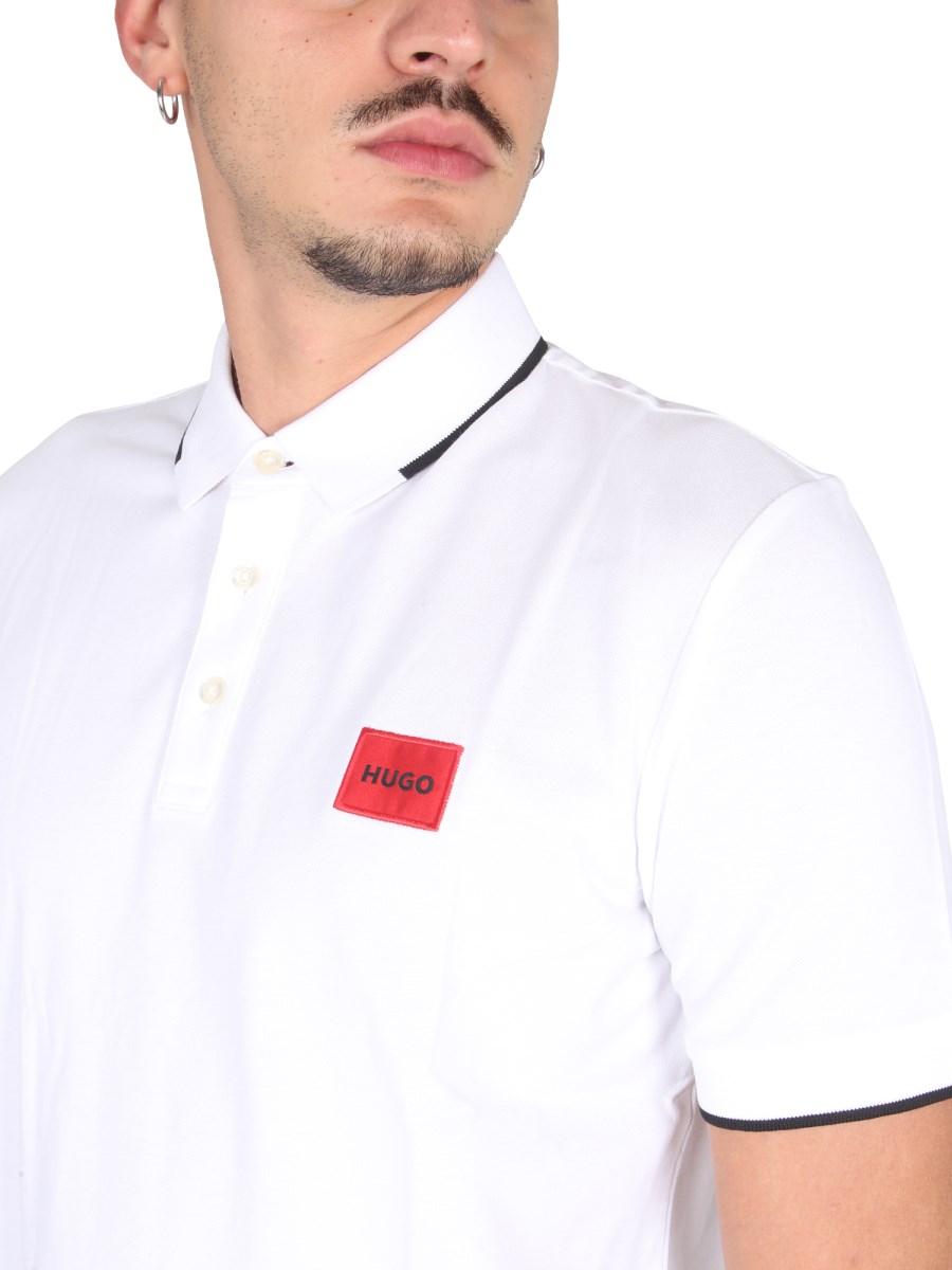 HUGO POLO SLIM FIT IN PIQUET DI COTONE
