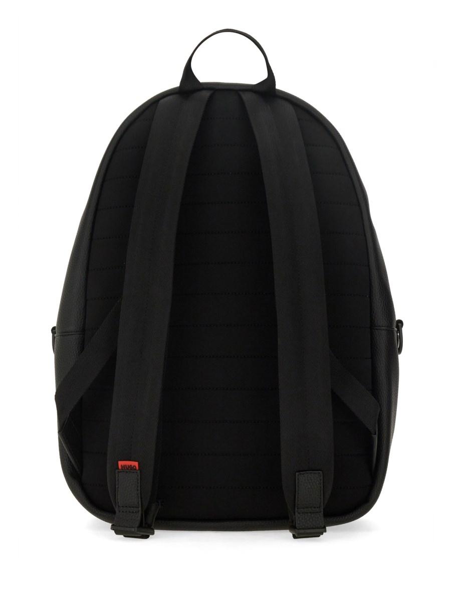 HUGO ZAINO IN ECO PELLE CON LOGO