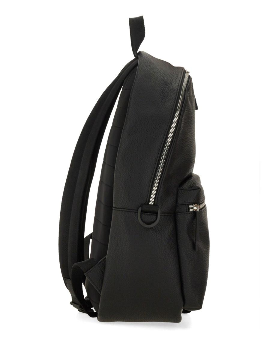 HUGO ZAINO IN ECO PELLE CON LOGO