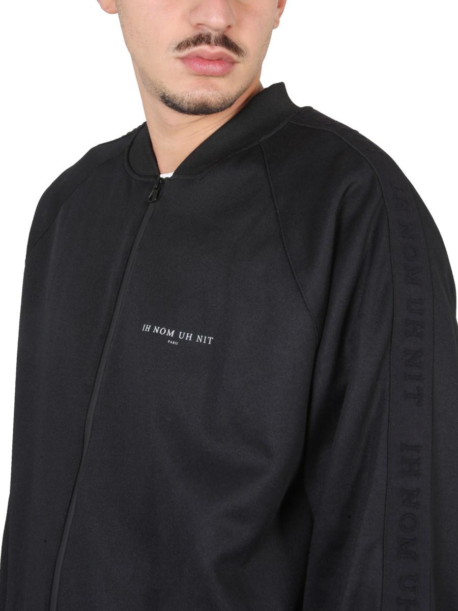 IH NOM UH NIT GIACCA SPORTIVA CON STAMPA LOGO