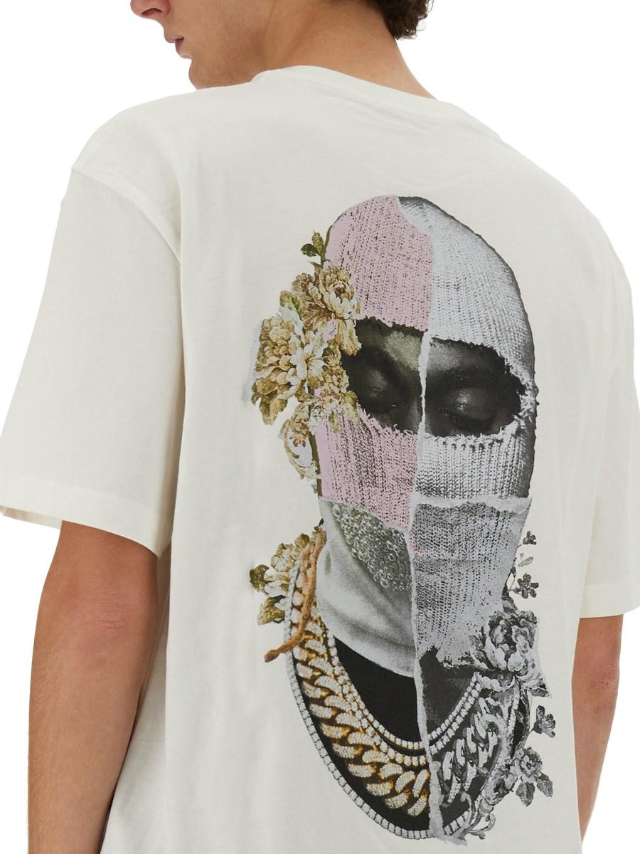 IH NOM UH NIT T-SHIRT "NEWSPAPER MASK"