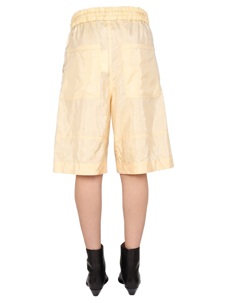 ISABEL MARANT BERMUDA LAIORA IN MISTO SETA